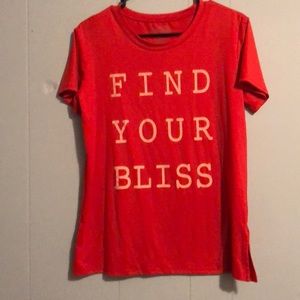 Super soft find your bliss tee